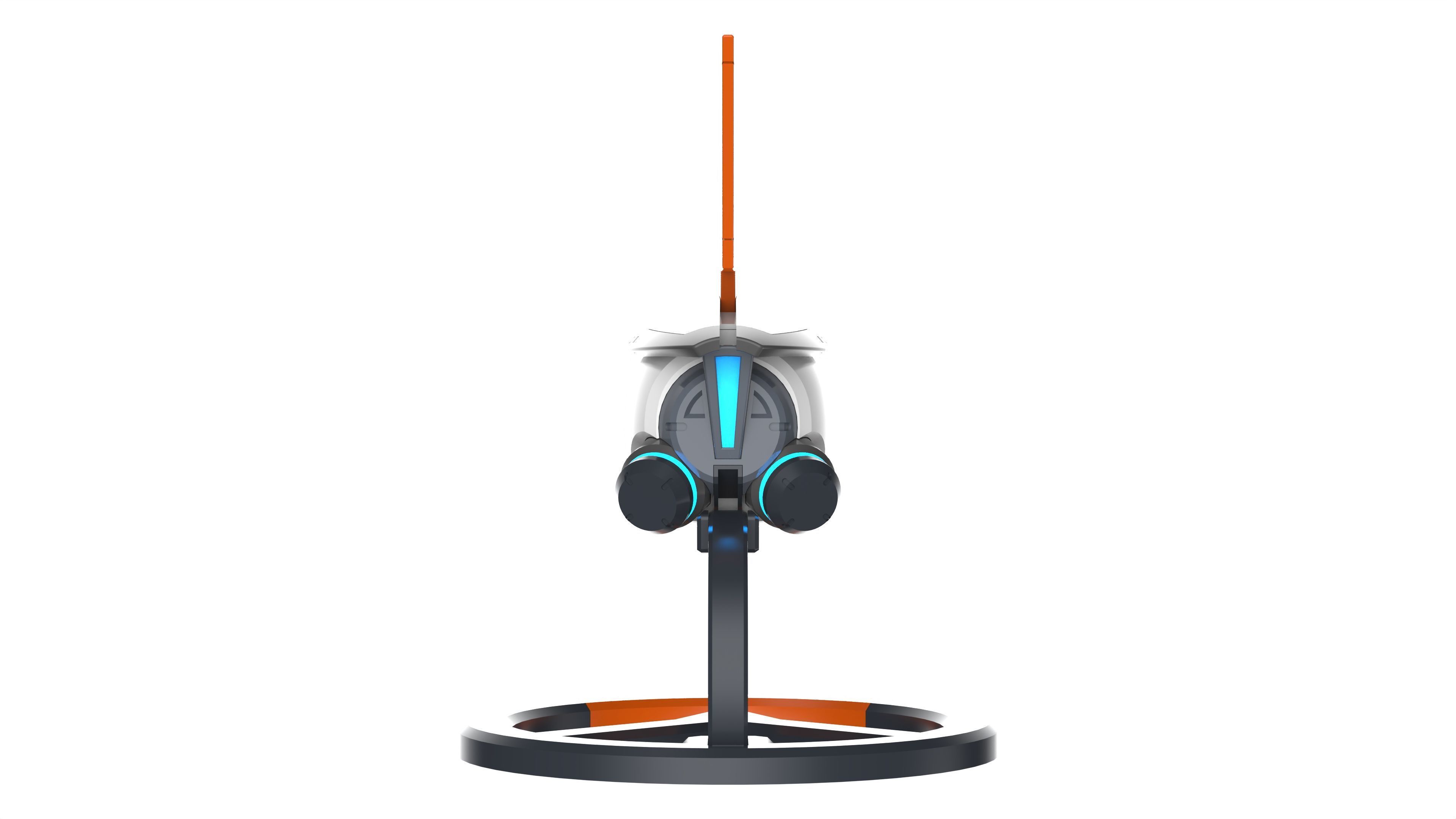 Juno Pulsar Torpedoes - Overwatch - STL OBJ CAD - Commercial Use 3D print model_4