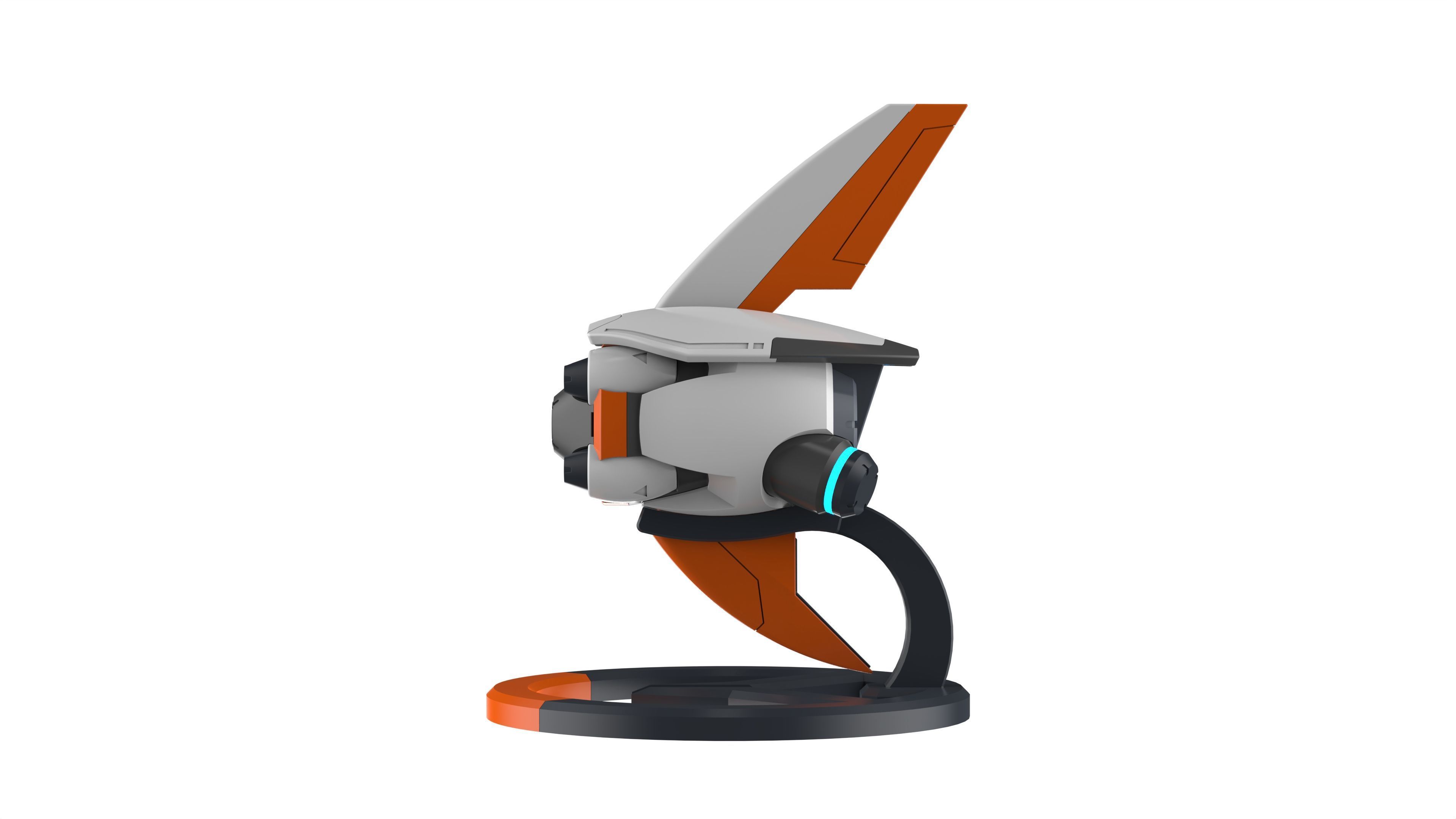 Juno Pulsar Torpedoes - Overwatch - STL OBJ CAD - Commercial Use 3D print model_3