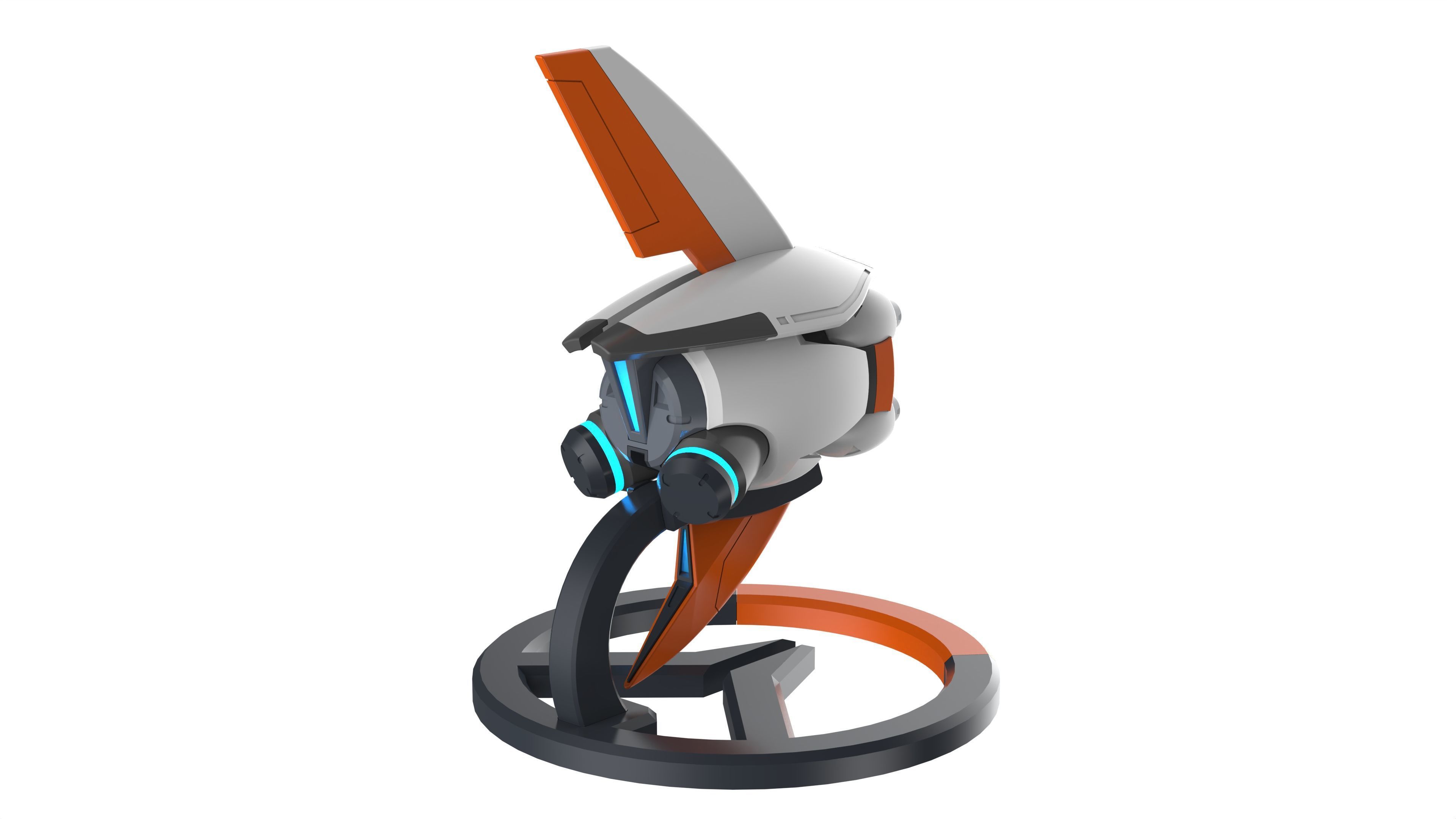 Juno Pulsar Torpedoes - Overwatch - STL OBJ CAD - Commercial Use 3D print model_5