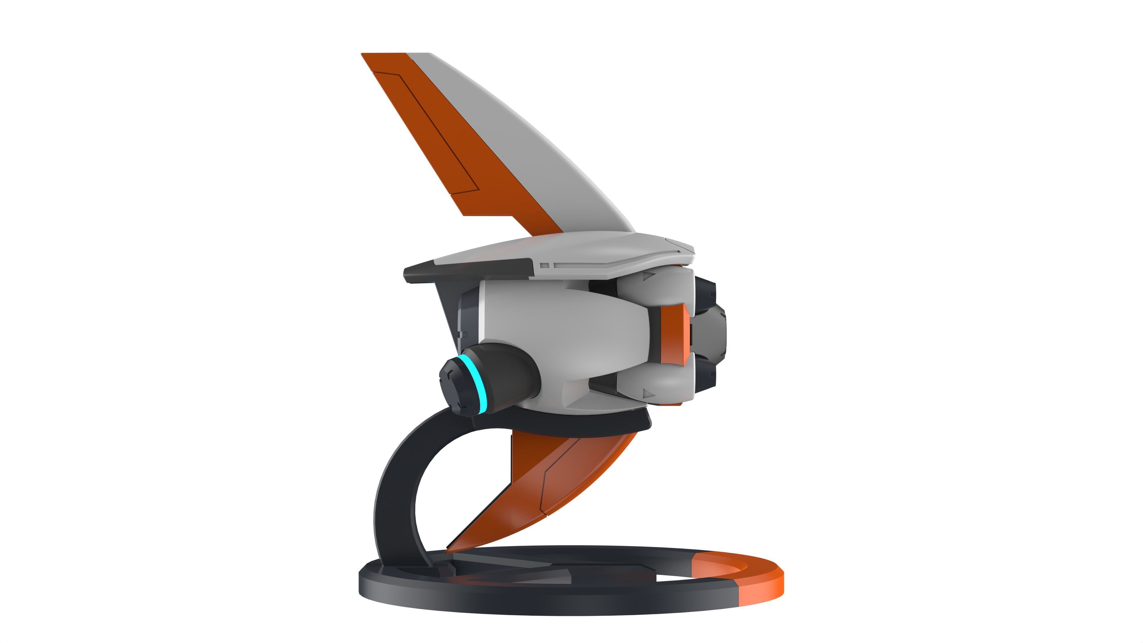 Juno Pulsar Torpedoes - Overwatch - STL OBJ CAD - Commercial Use 3D print model_6