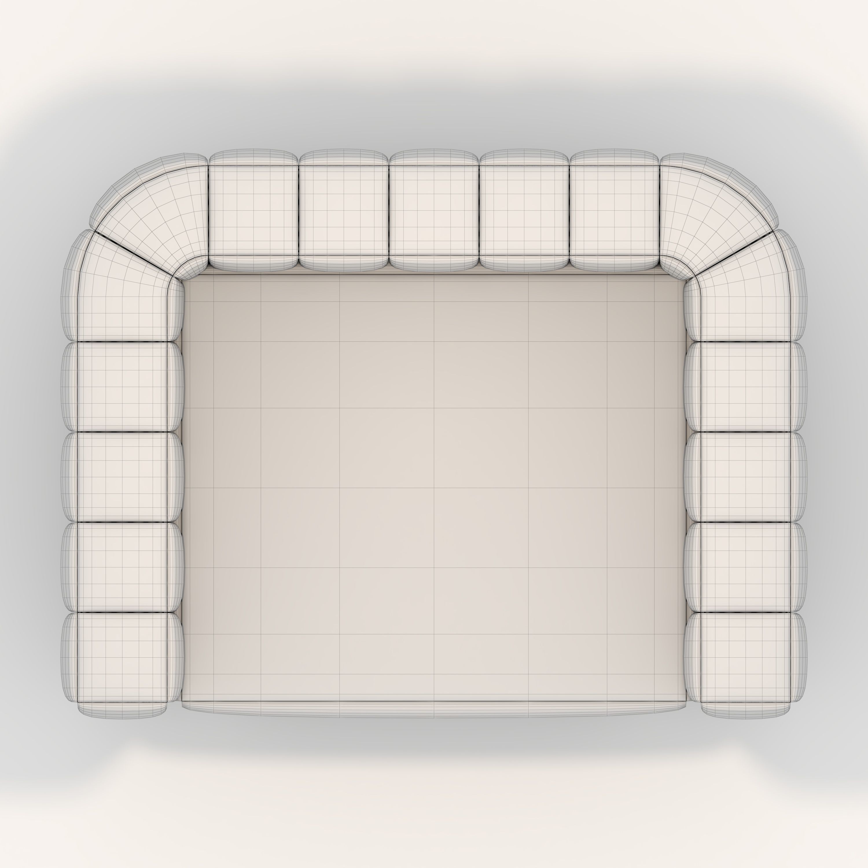 Sofa 1 Seater 1 3D model_13