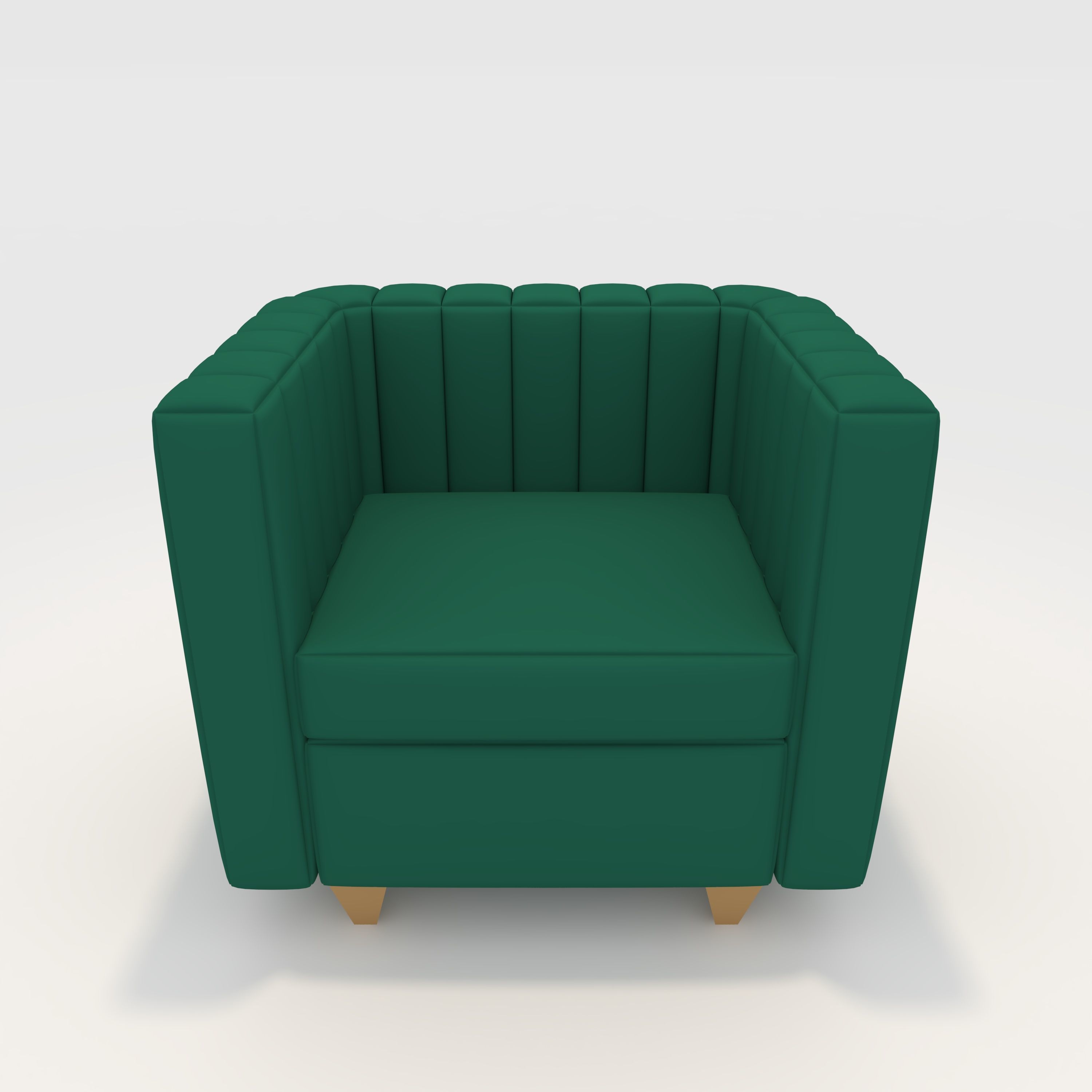 Sofa 1 Seater 1 3D model_2