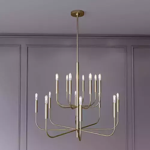 Brianna Large Two-Tier Chandelier