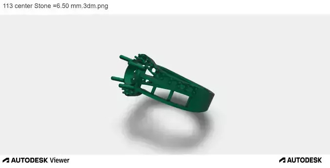 Women Ring with a Round Cut Center Stone