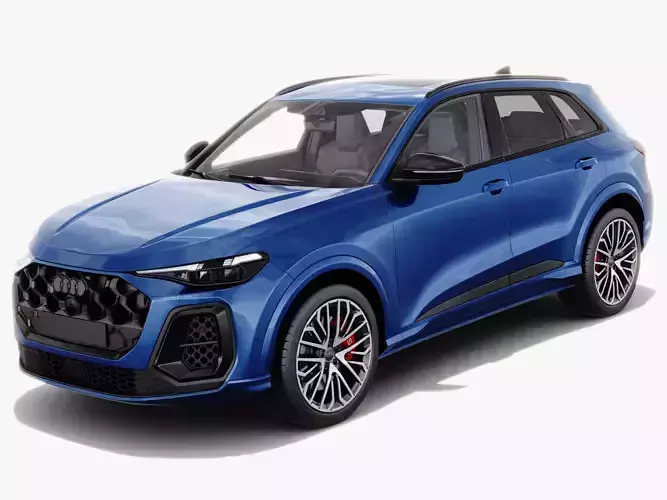 Audi SQ5 and Q5 S-line 2025 with interior