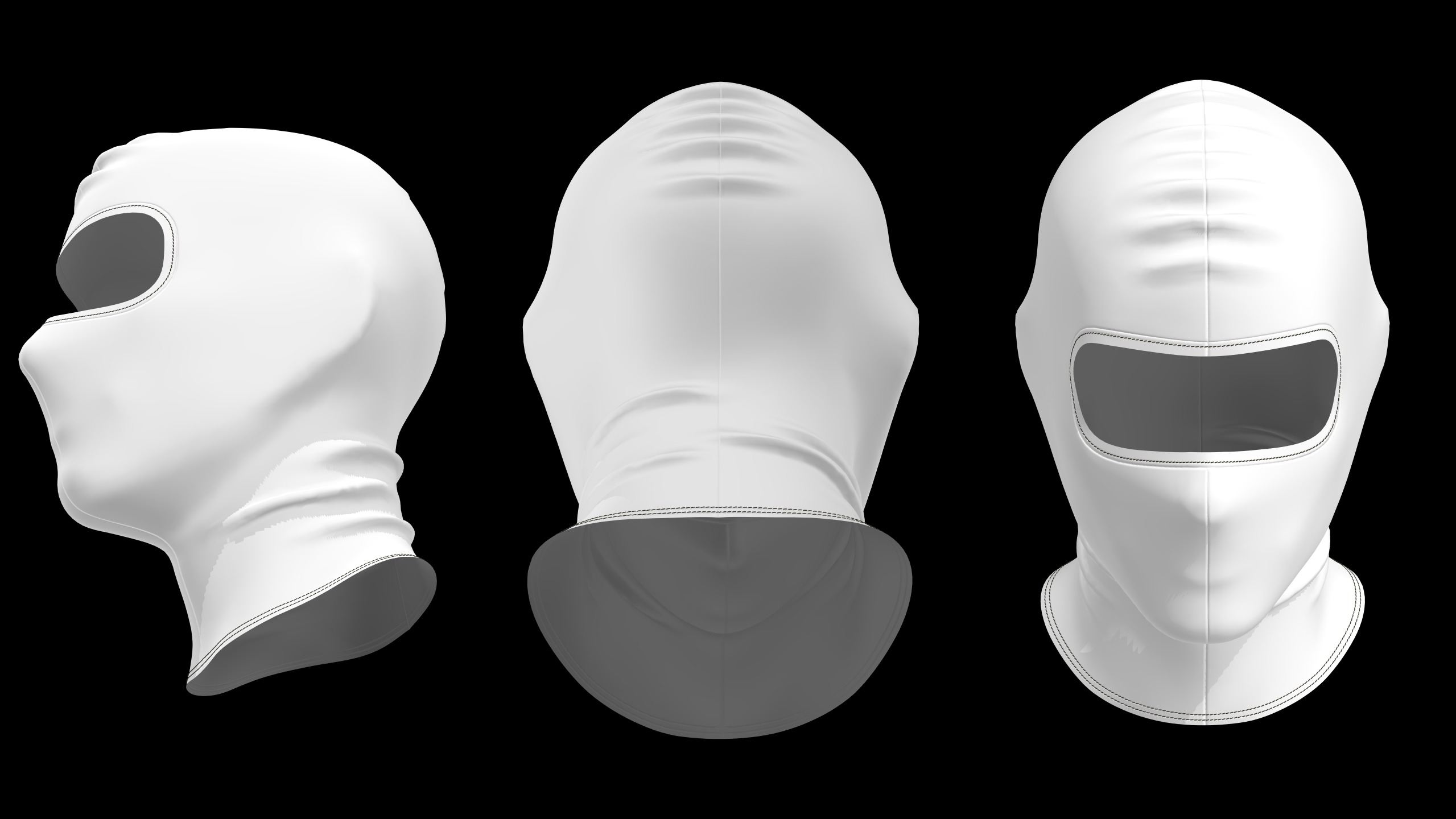 SKI MASK COMBO genesis 8 highpoly 3D model_3