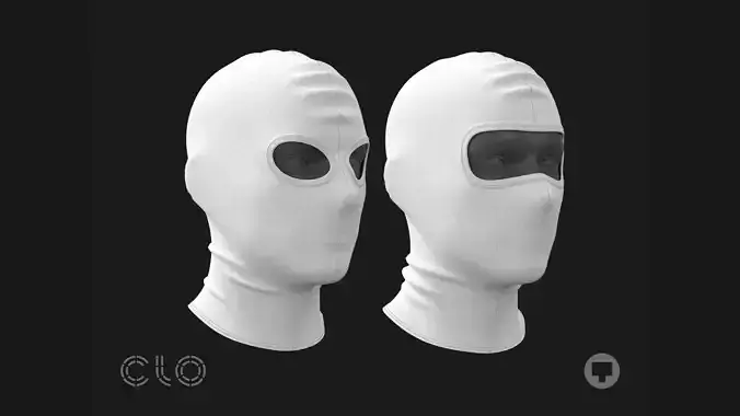 SKI MASK COMBO genesis 8 highpoly