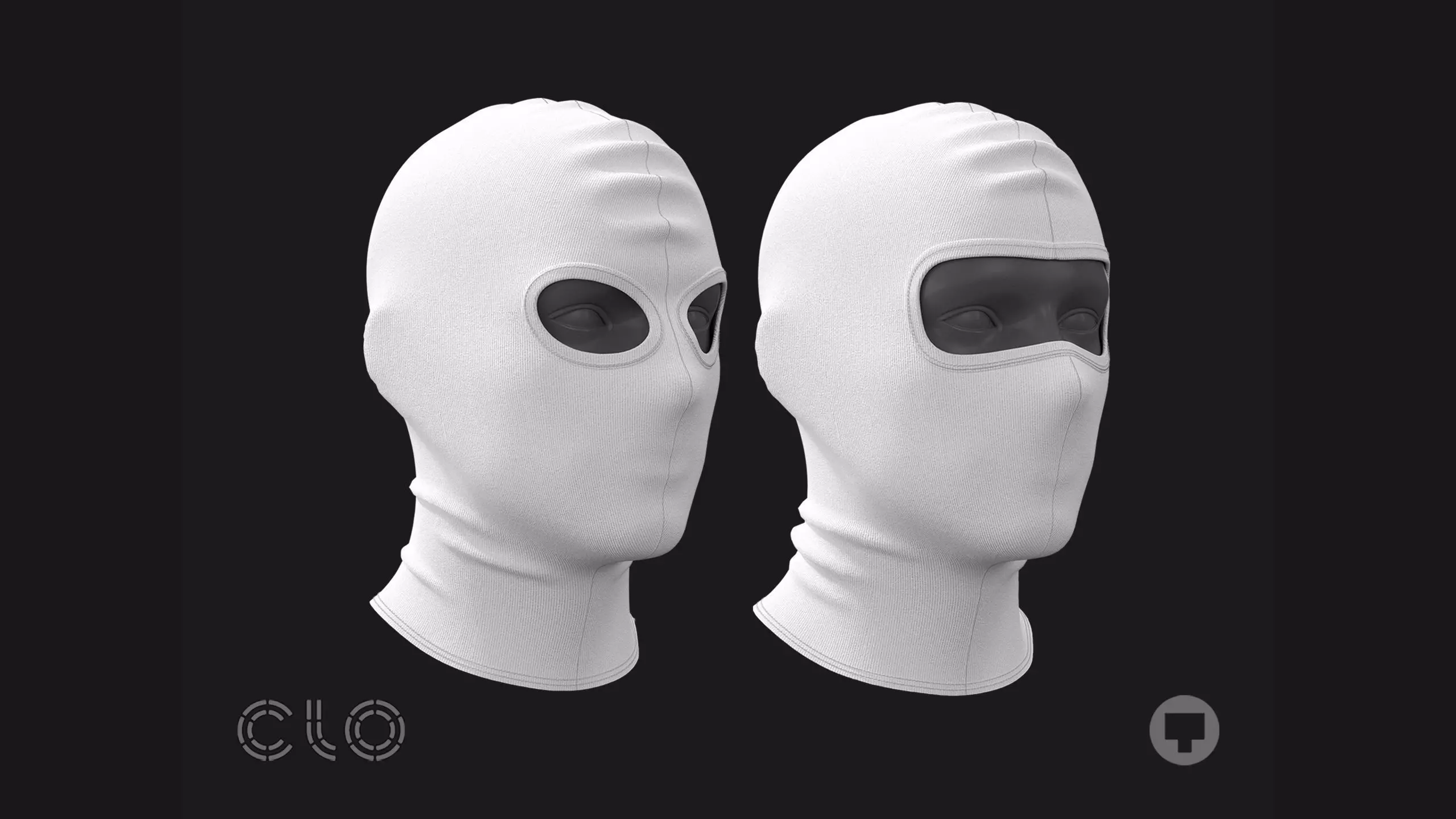 SKI MASK COMBO genesis 8 highpoly 3D model_0