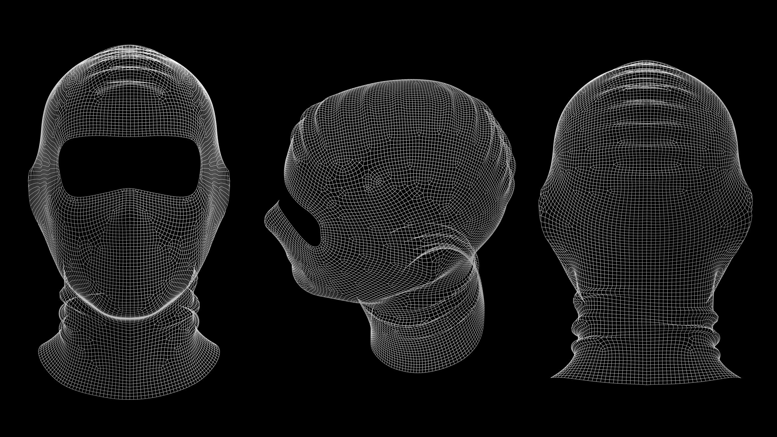 SKI MASK COMBO genesis 8 highpoly 3D model_4