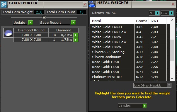 Single Row Round Cut Engagement Rings 3D print model_4
