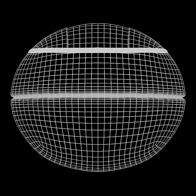 Yellow Hand Massager 3D model_28