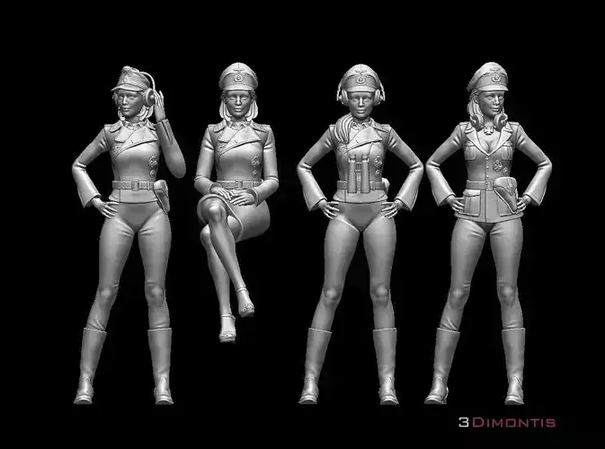 german girls tank crew