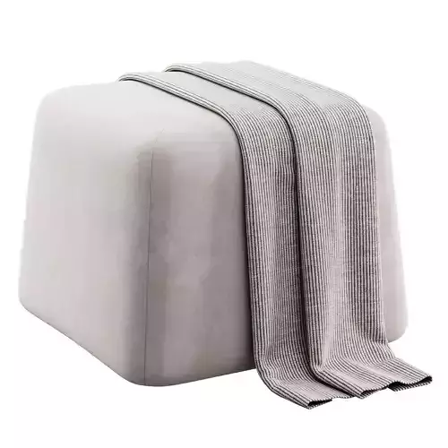  Highlands Pouf By Moroso 3D model