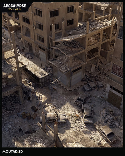 Apocalypse Volume 01 3D model 4
