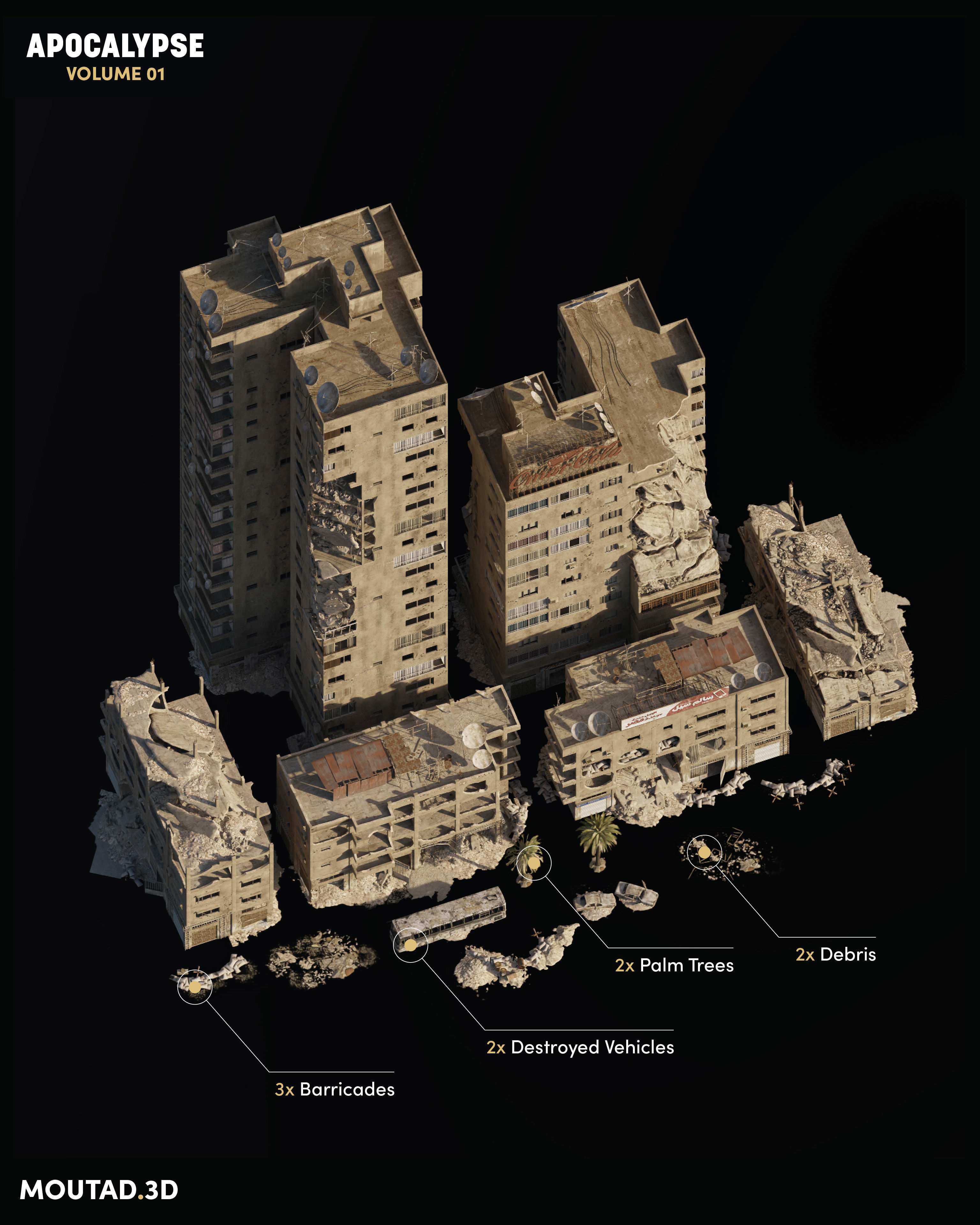 Apocalypse Volume 01 3D model_9