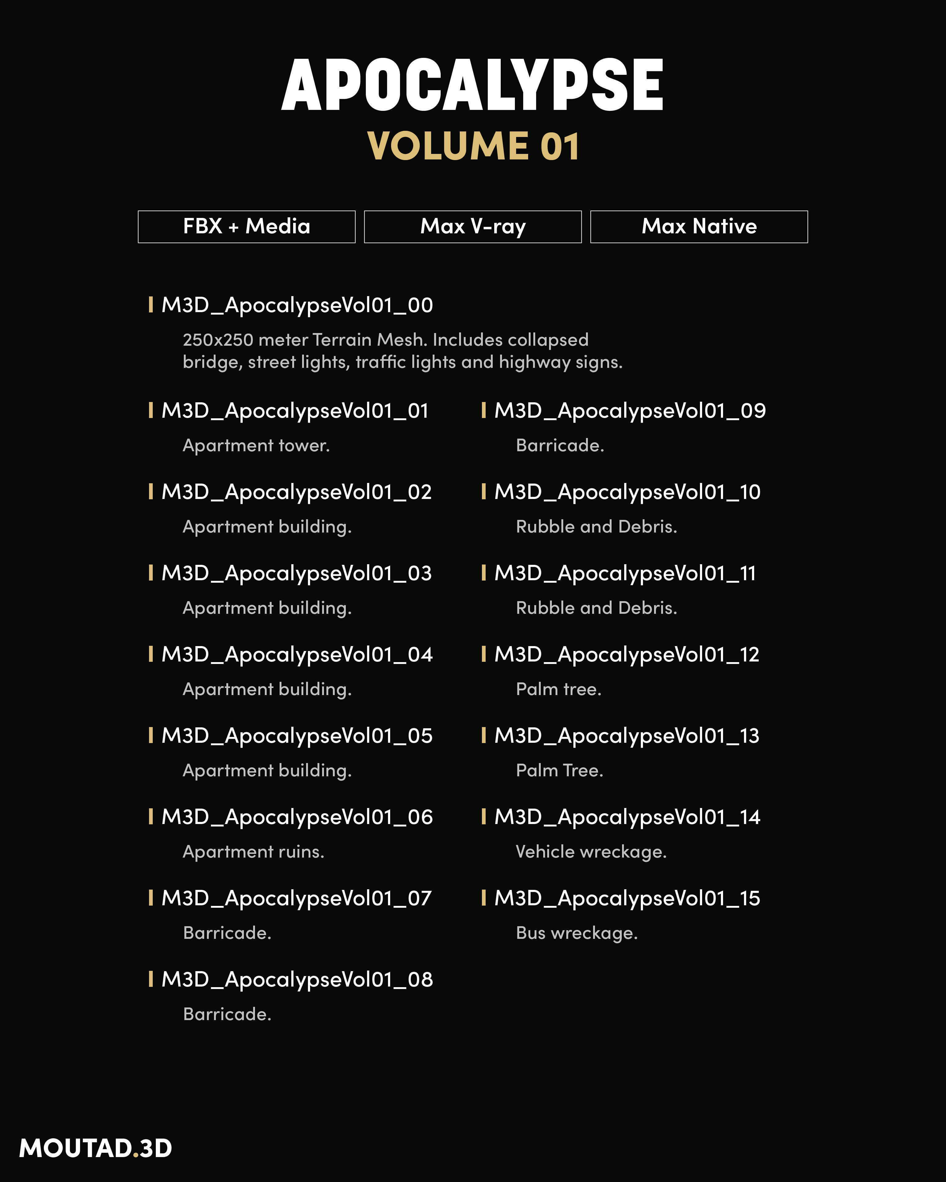 Apocalypse Volume 01 3D model_11