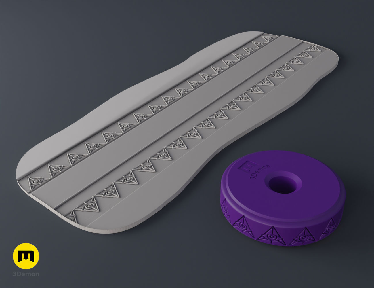 Stamp Wheels - Witchcraft Symbols 3D print model_21