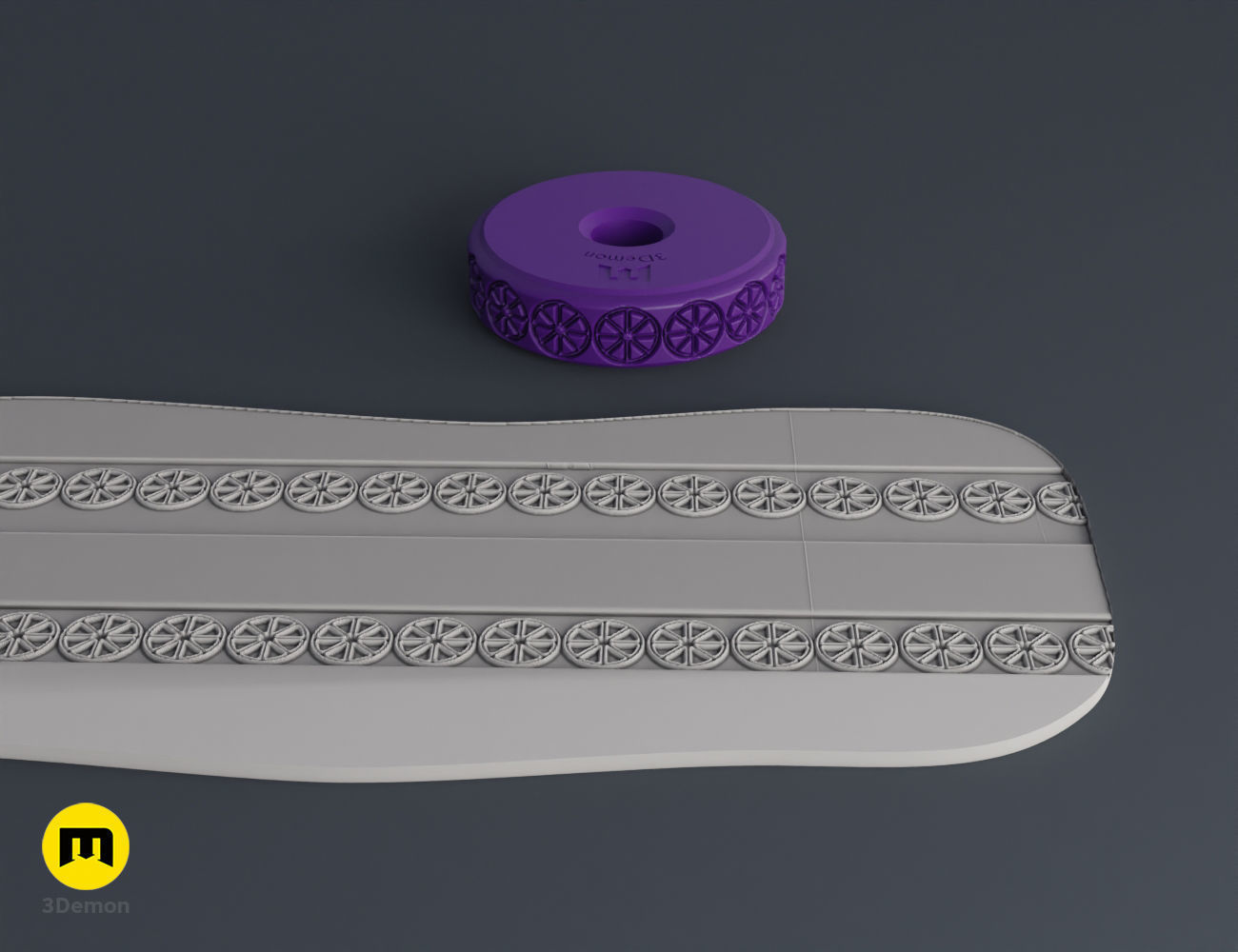 Stamp Wheels - Witchcraft Symbols 3D print model_10