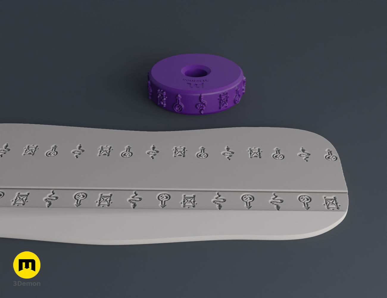 Stamp Wheels - Witchcraft Symbols 3D print model_13