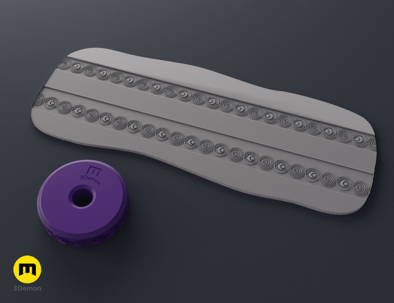 Stamp Wheels - Witchcraft Symbols 3D print model_14