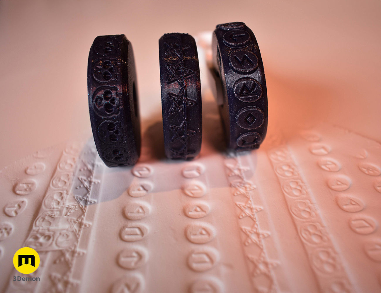 Stamp Wheels - Witchcraft Symbols 3D print model_3