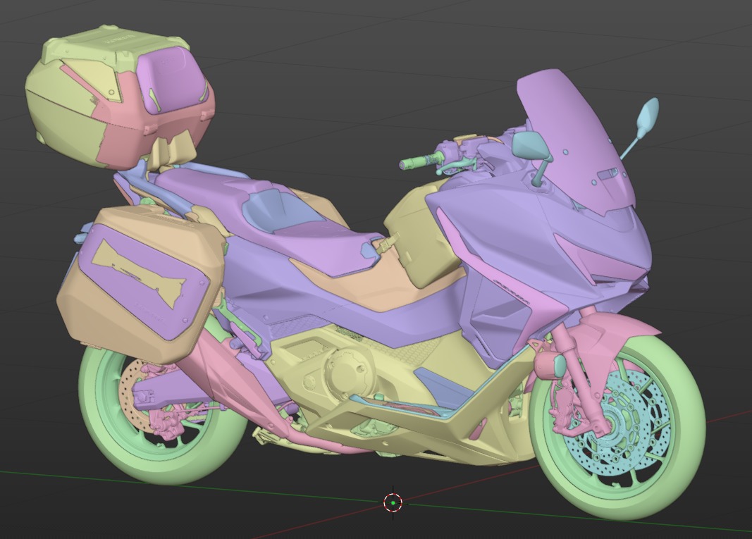 2024 Honda Forza 750 3D model 3D model_3