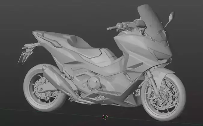 2024 Honda Forza 750 3D model