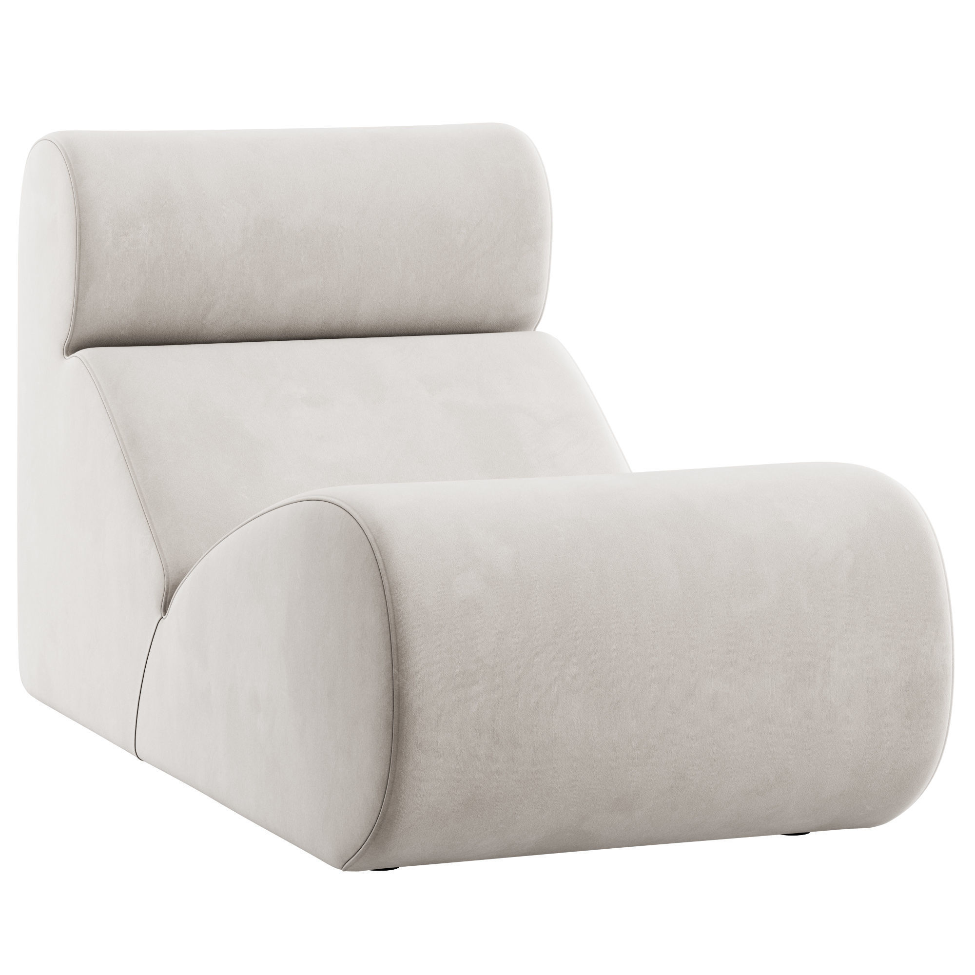 Boborelax Lounge Chair By Arflex 3D model_1