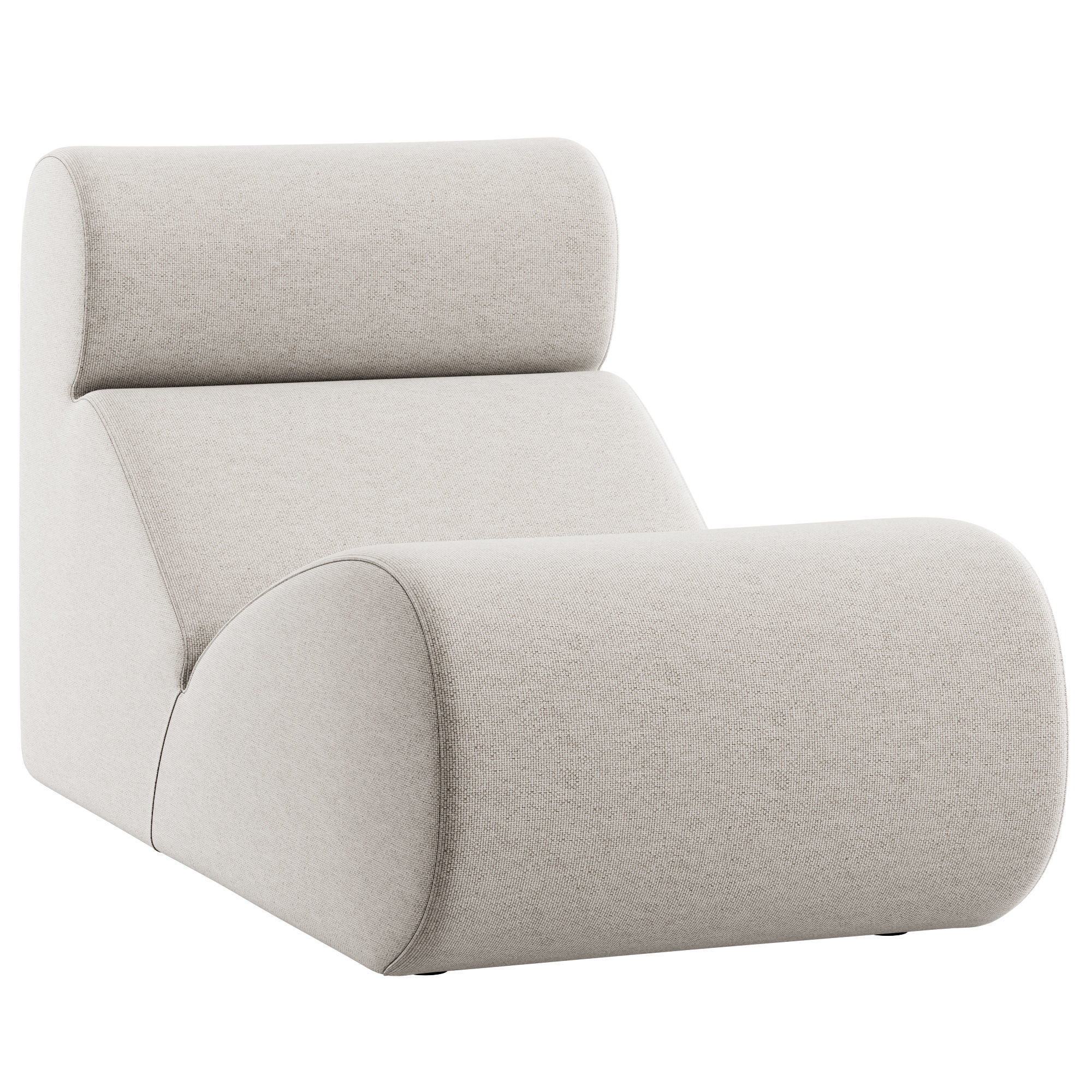 Boborelax Lounge Chair By Arflex 3D model_3