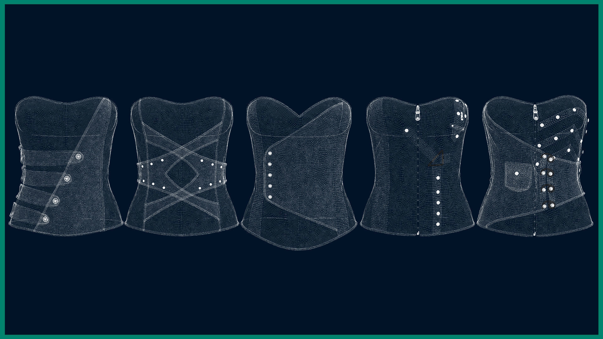 5 female corset 3D model_6