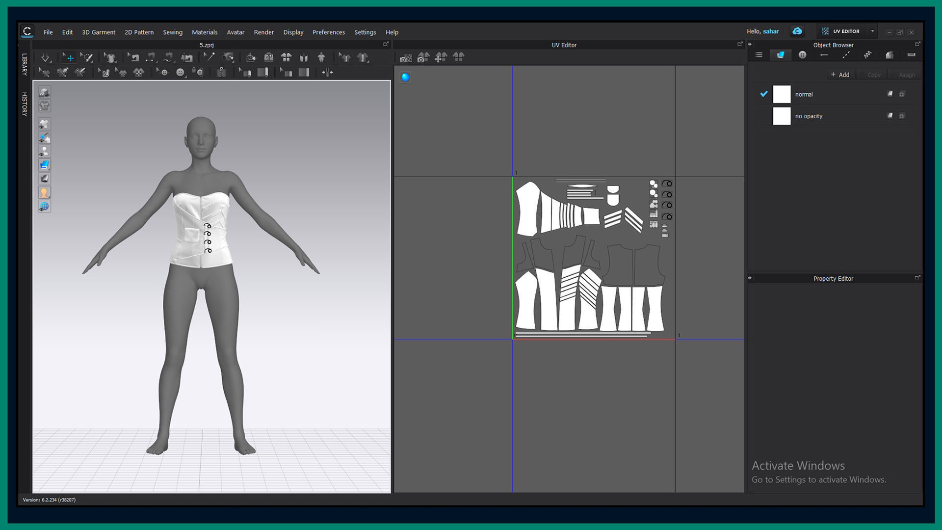 5 female corset 3D model_8
