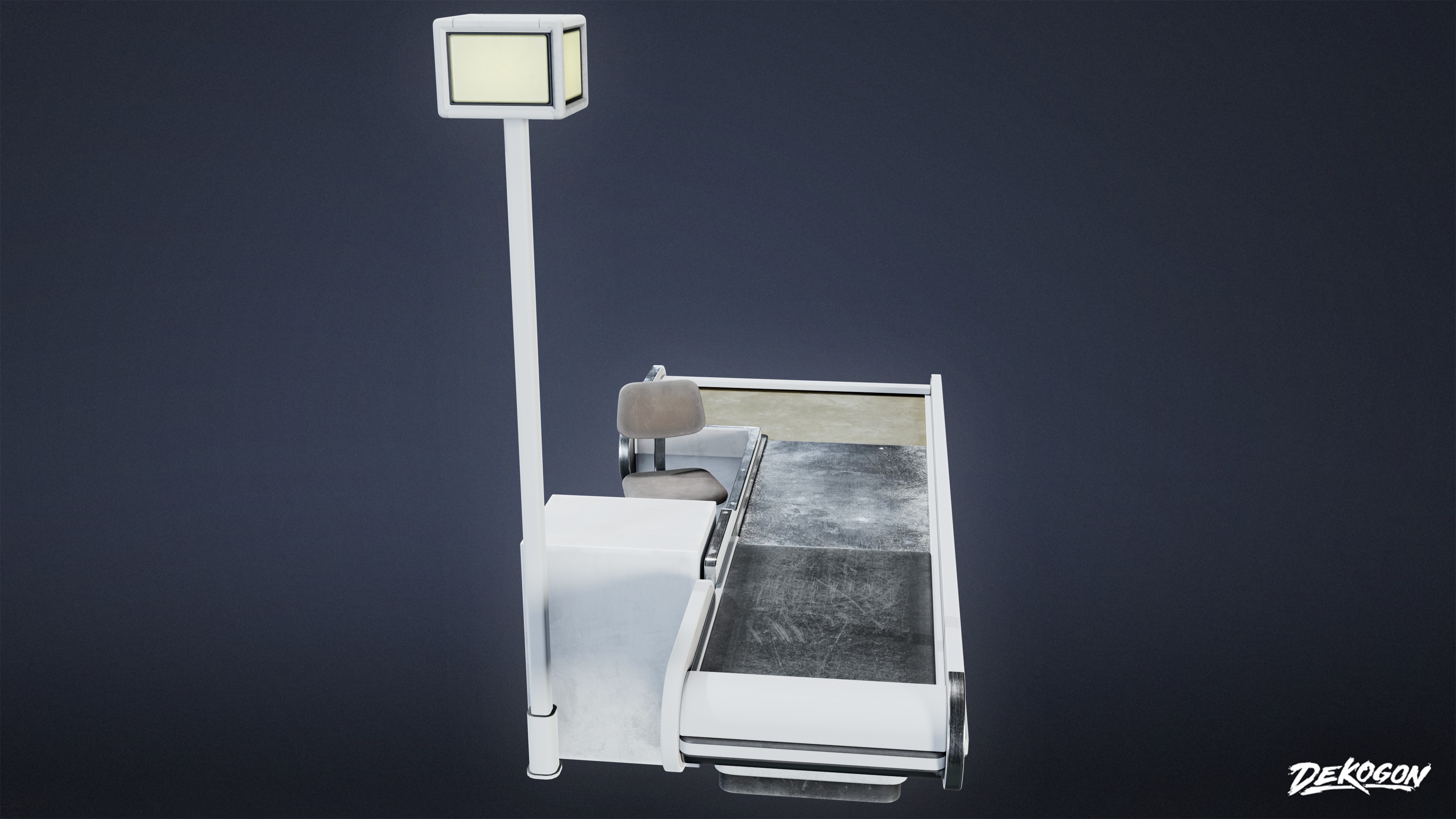 GROCERY - Grocery Checkout 04 - LOW POLY AND NANITE Low-poly 3D model_2