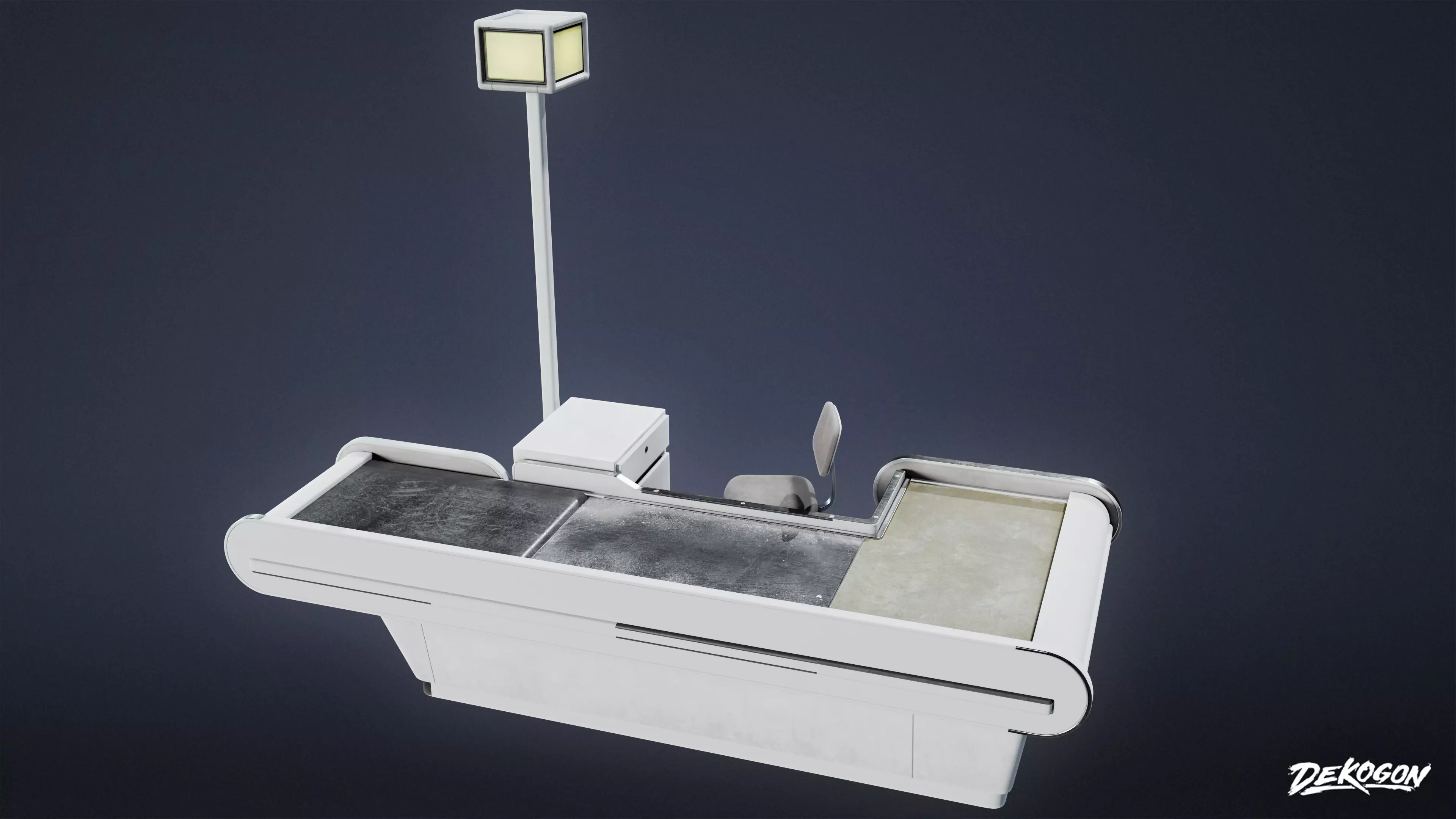 GROCERY - Grocery Checkout 04 - LOW POLY AND NANITE Low-poly 3D model_0