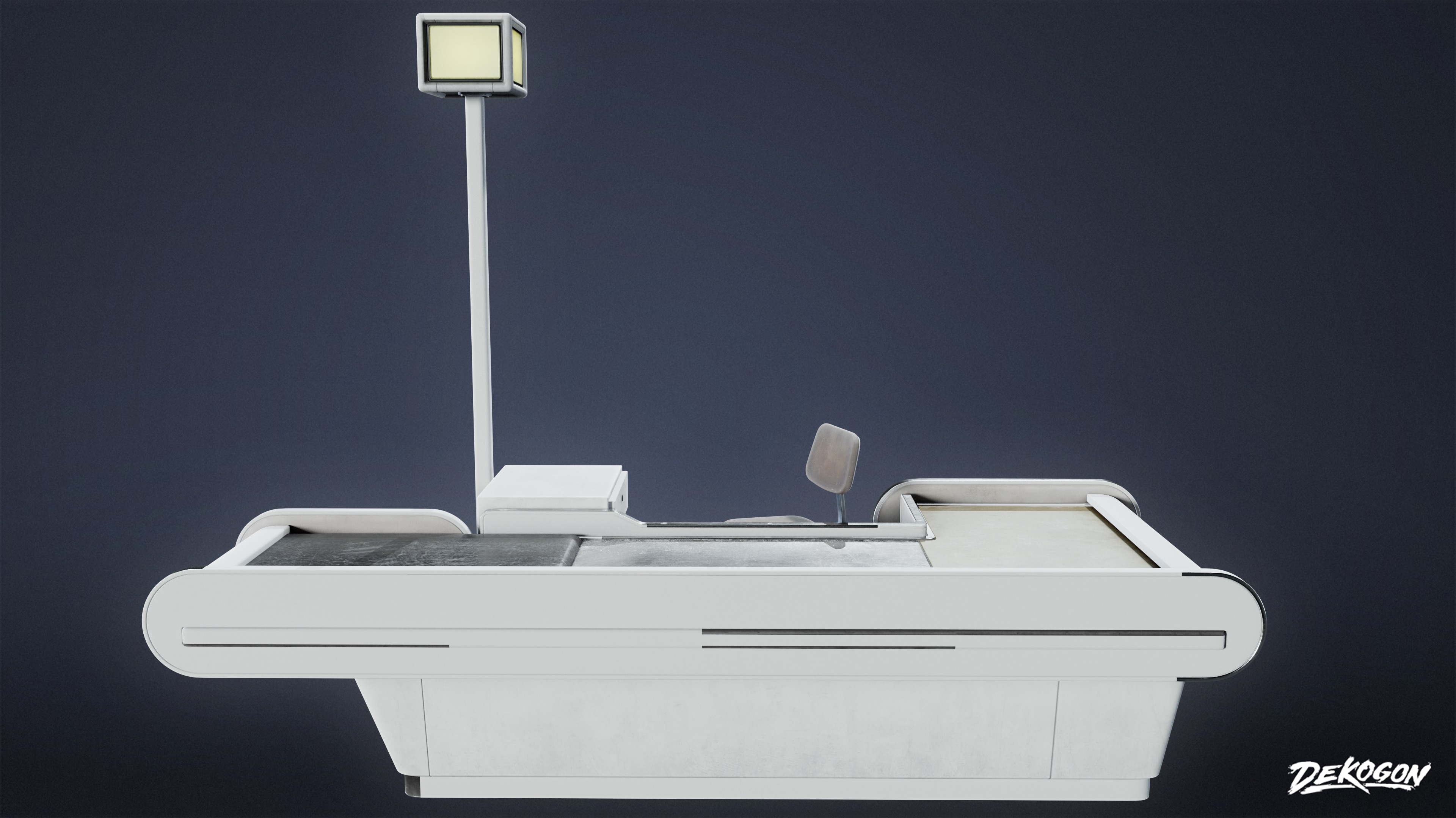 GROCERY - Grocery Checkout 04 - LOW POLY AND NANITE Low-poly 3D model_1