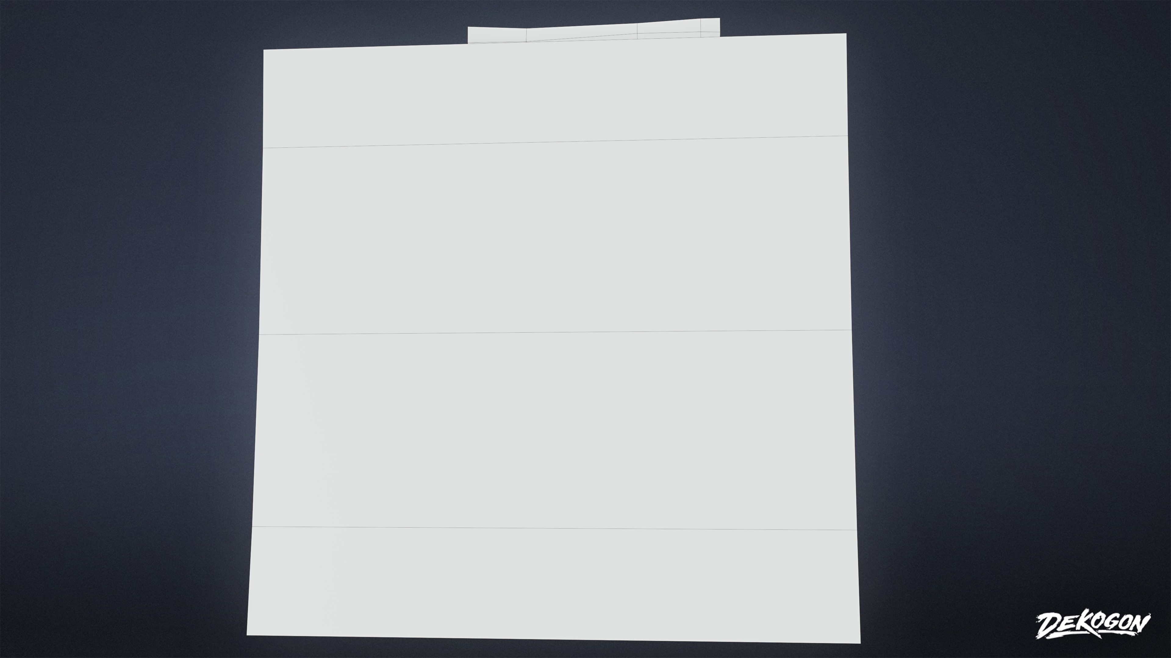 GROCERY - Grocery Signs 01 - LOW POLY AND NANITE Low-poly 3D model_15