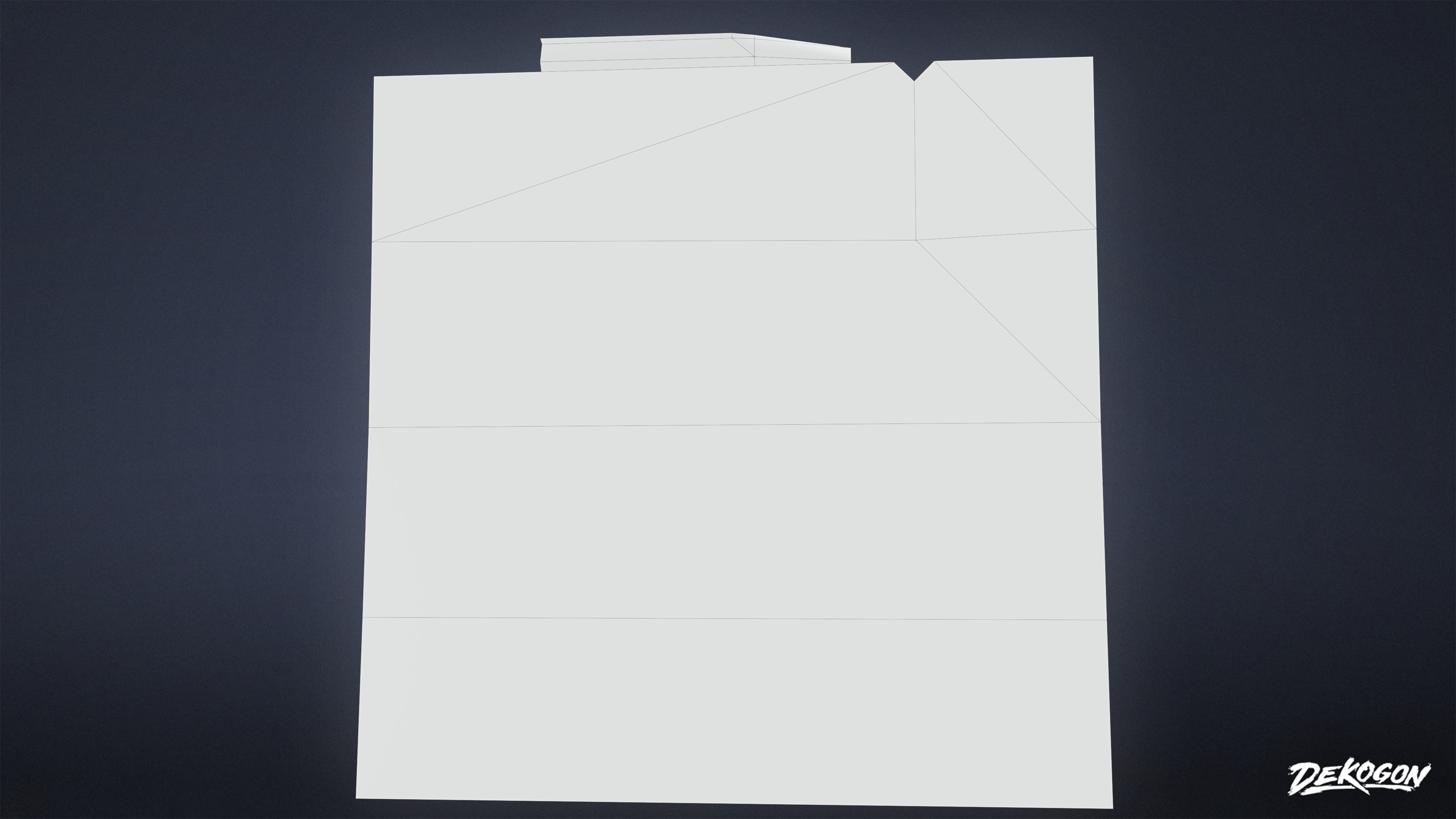 GROCERY - Grocery Signs 01 - LOW POLY AND NANITE Low-poly 3D model_16