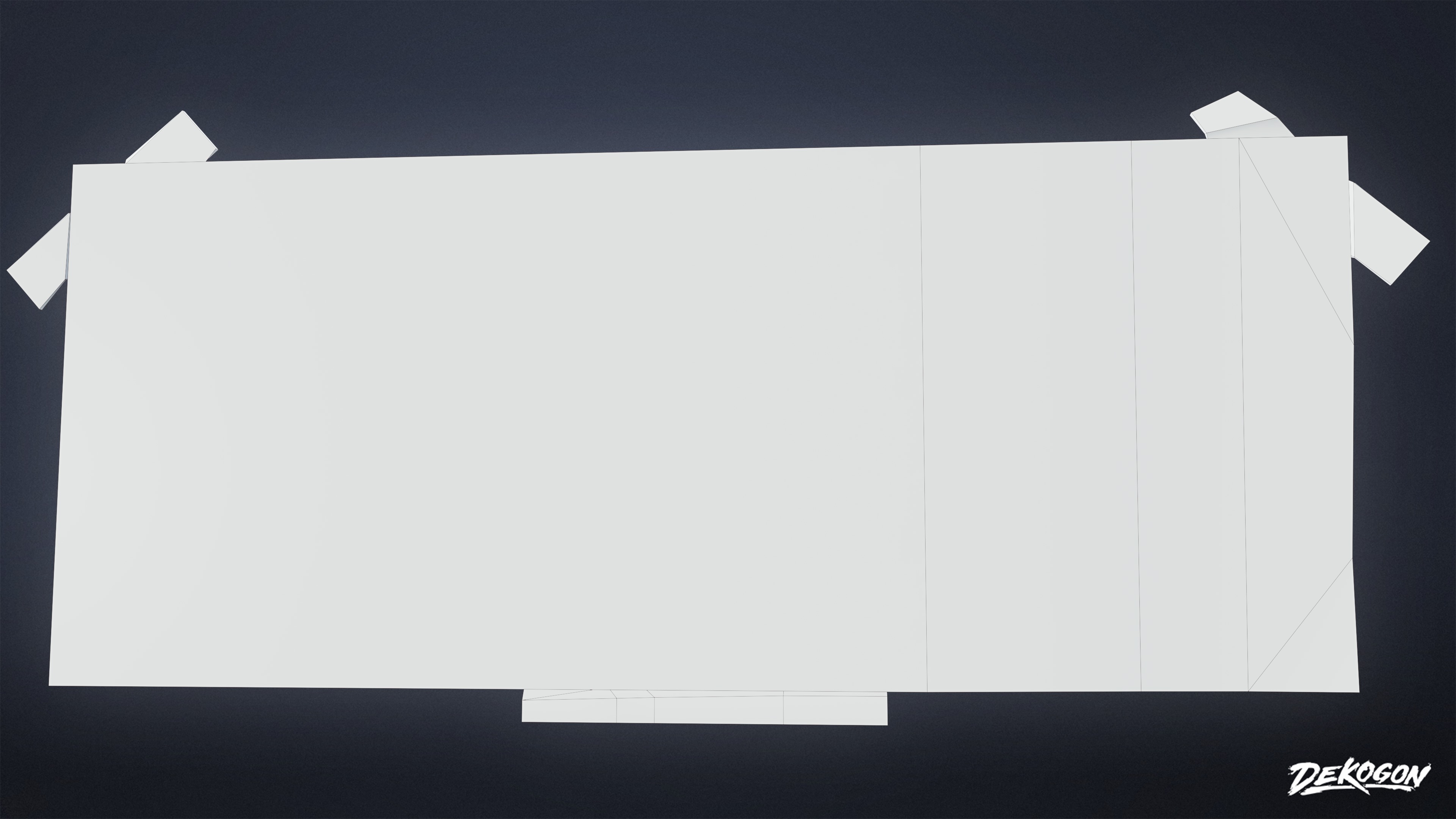 GROCERY - Grocery Signs 01 - LOW POLY AND NANITE Low-poly 3D model_19