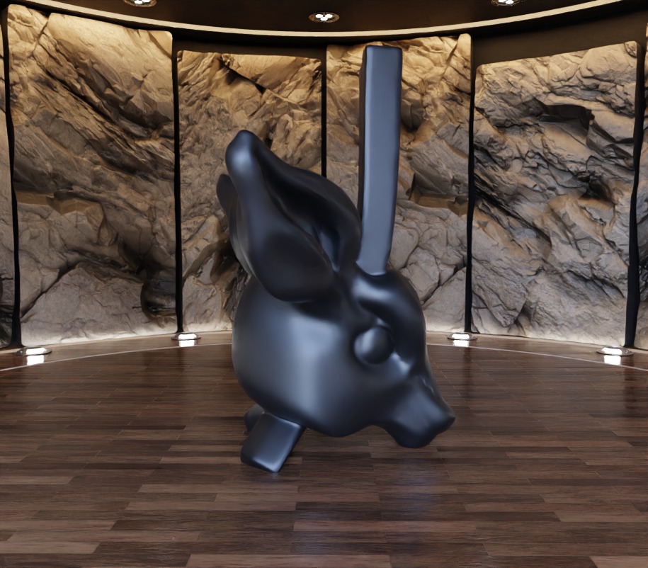 Antelope n Rhyno Decorative Sculpture Fan Art Toy 3D print model_6