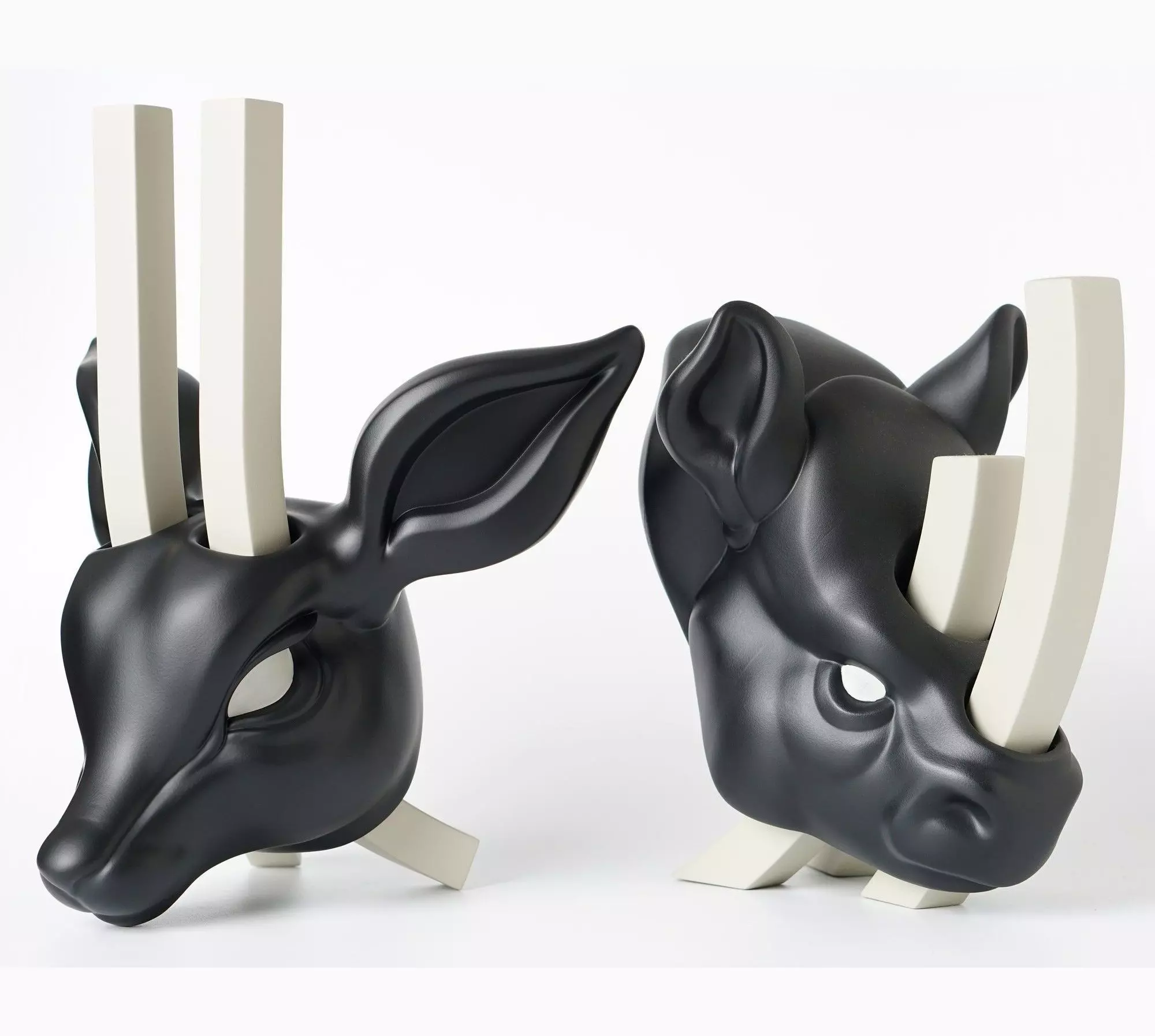 Antelope n Rhyno Decorative Sculpture Fan Art Toy 3D print model_0