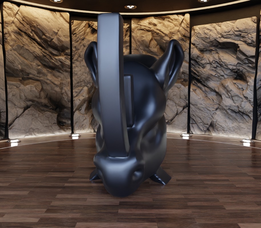 Antelope n Rhyno Decorative Sculpture Fan Art Toy 3D print model_15