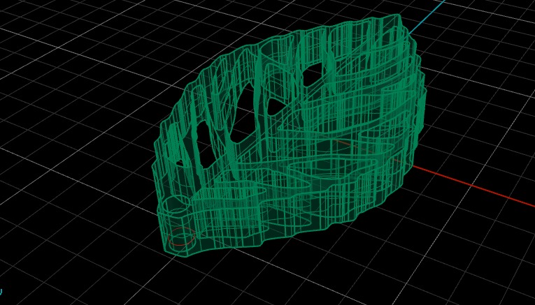 Boho Botanical Leaf 3D print model_2