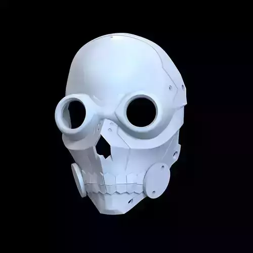 Death Gun Mask 3D Model Ready to Print