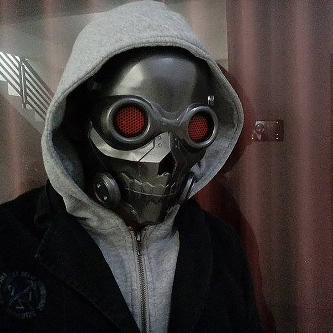 Death Gun Mask 3D Model Ready to Print 3D print model_5