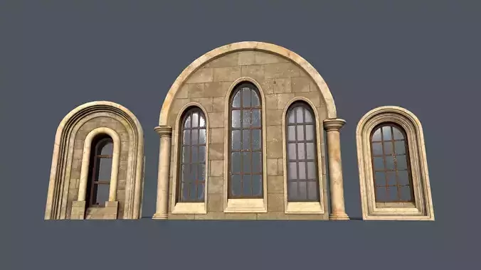 Medieval Window Set