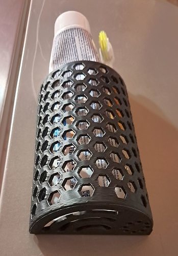 Toothbrush holder 3D print model