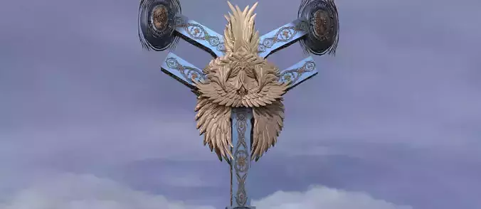 Angel Seraphim pillar 1