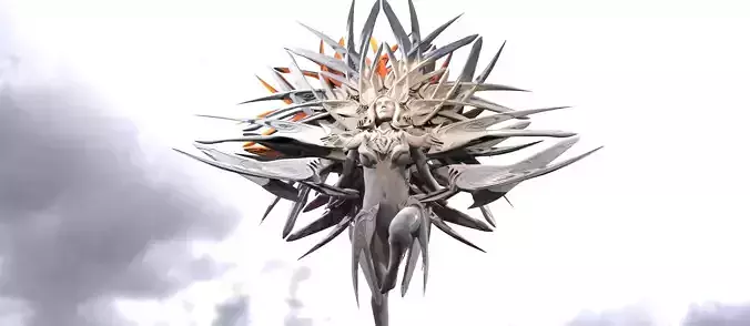 Angel of Abundance Crystal Star statue