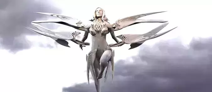 Angel of Abundance wall mount 1