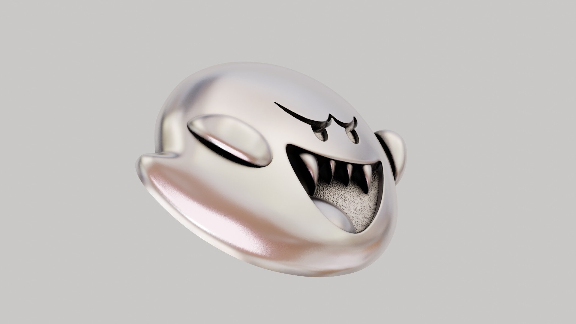 Phantom boo 3D print model_4