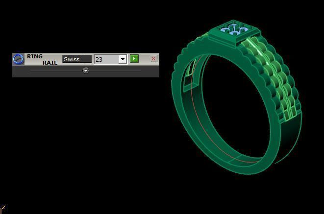 men wedding ring for daimonds 3D print model_14